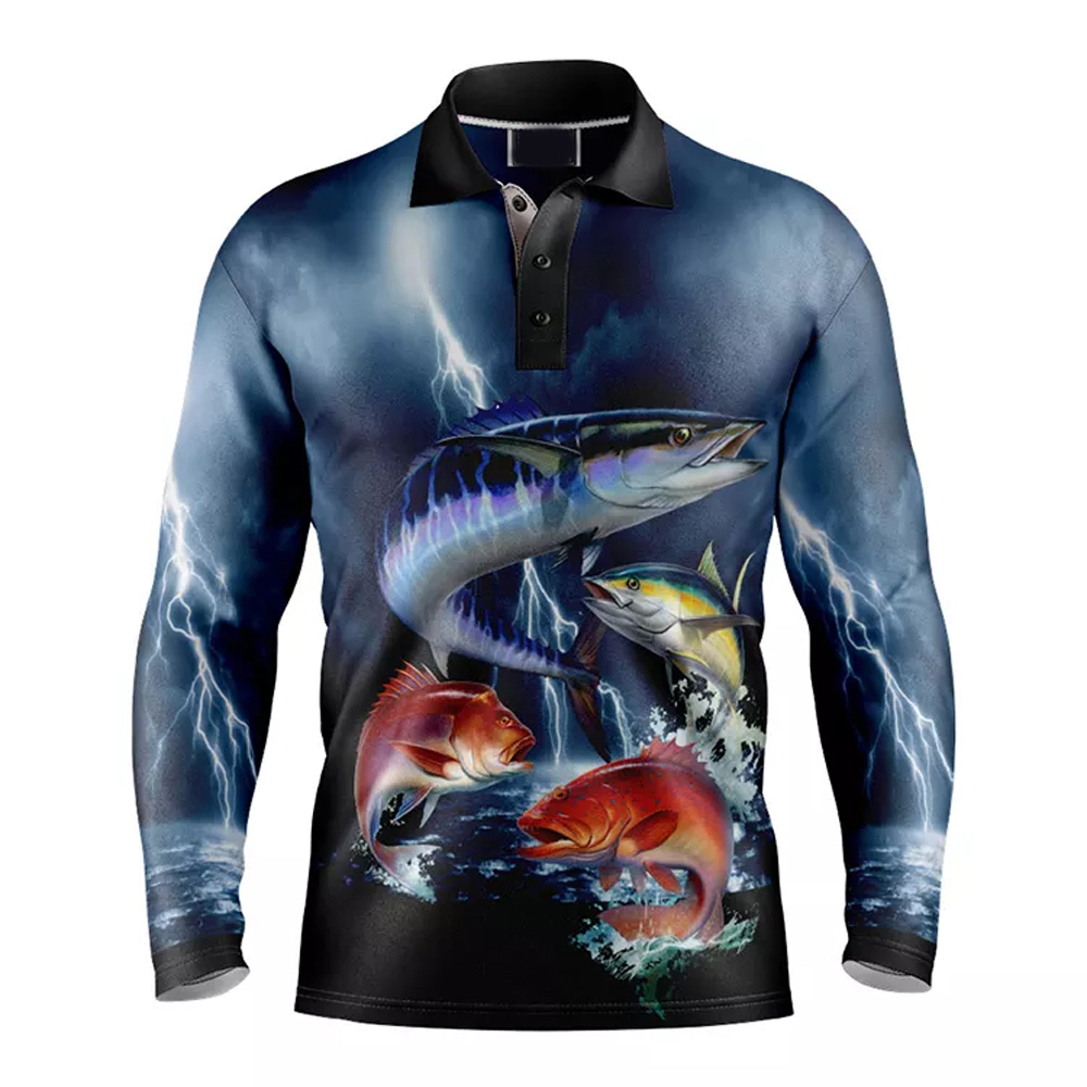  Fishing Shirts ( Collared Long Sleeve )
