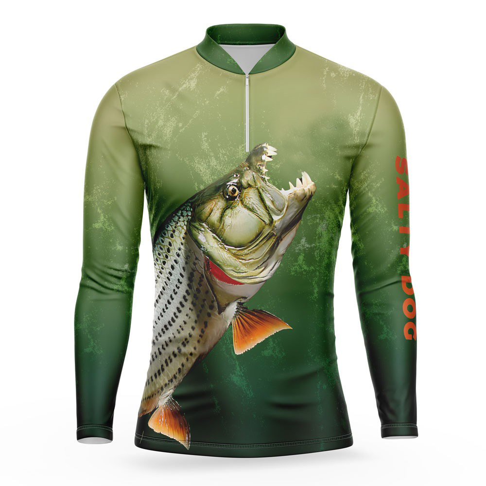 Fishing Shirts ( Chinese Collared Long Sleeve )