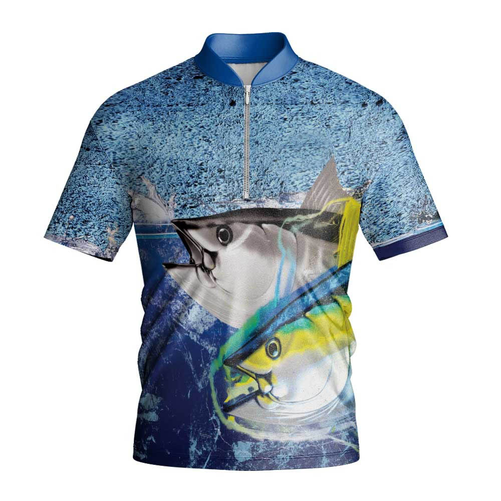 Fishing Shirts ( Chinese Collared Short Sleeve )