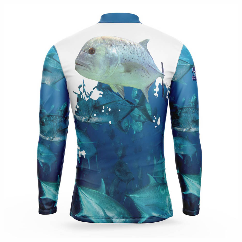 Fishing Shirts ( Chinese Collared Long Sleeve )