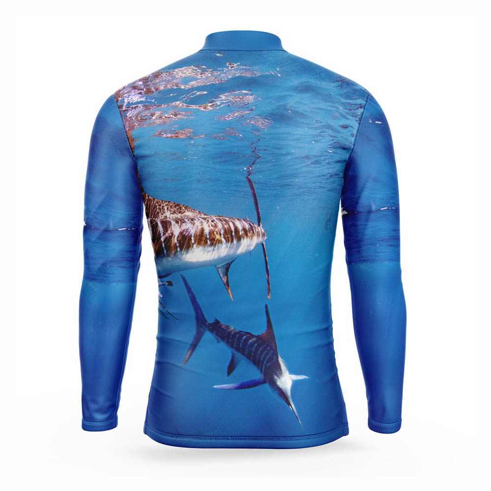 Fishing Shirts ( Chinese Collared Long Sleeve )