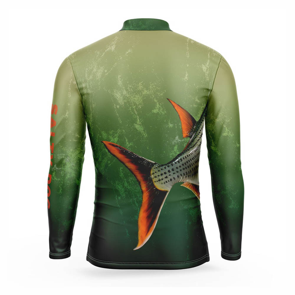 Fishing Shirts ( Chinese Collared Long Sleeve )